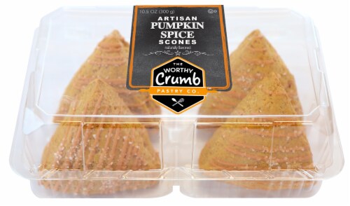 Artisan Pumpkin Spice Scones Perspective: front