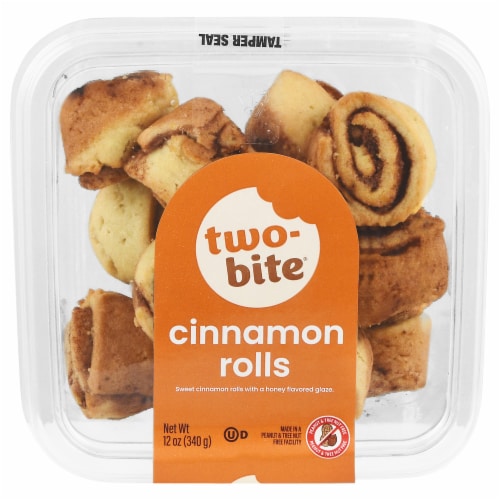 Two-Bite® Cinnamon Rolls Perspective: front