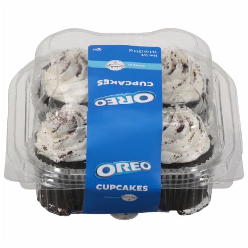 Kimberley's Bakeshoppe Oreo Cookies & Creme Gourmet Cupcakes Perspective: front