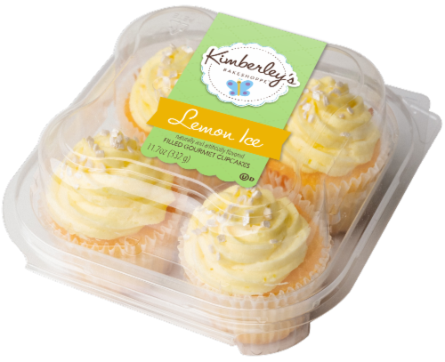 Kimberley's Bakeshoppe™ Spring Bundle Lemon Ice Filled Gourmet Cupcakes Perspective: front