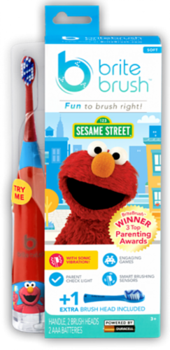 Britebrush™ Elmo Toothbrush Perspective: front