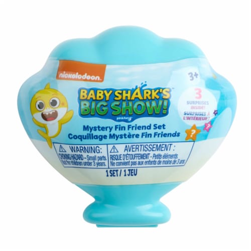 Nickelodeon™ Baby Shark Mystery Fin Friend Set Perspective: front