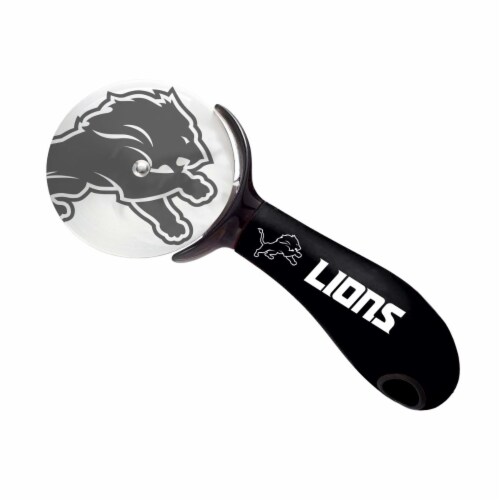 Detroit Lions Pizza Cutter Perspective: front