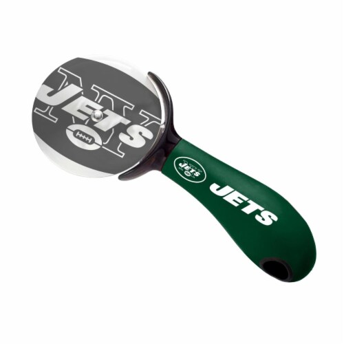 Sports Vault PZNFL22 NFL New York Jets Pizza Cutter Perspective: front