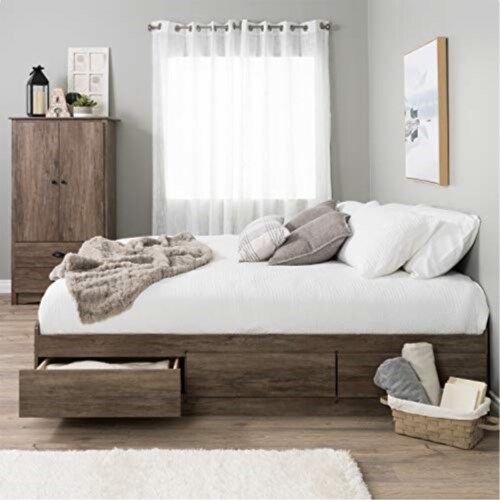 Prepac full mate's clearance platform storage bed