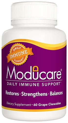 Kyolic Moducare Grape Immune System Support Chewables Perspective: front