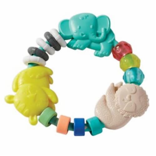 Infantino Busy Beads Rattle and Teether Perspective: front