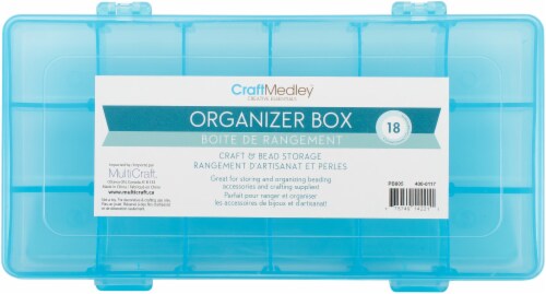 Bead Organizer Box 8.875 X4.25 X1.375 -, 1 - Pay Less Super Markets