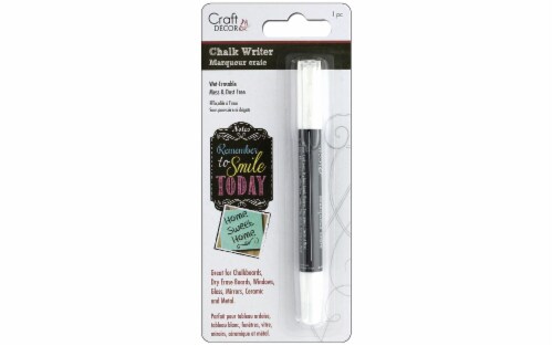 Craft Decor Chalk Writer-White Perspective: front