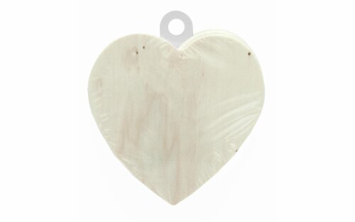 Wooden Hearts Large - 12pc Wooden Hearts Large - 12pc