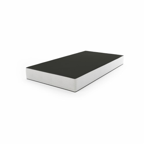 CorLiving Ready-to-Assemble Black Metal Box Spring - Twin/Single Perspective: front