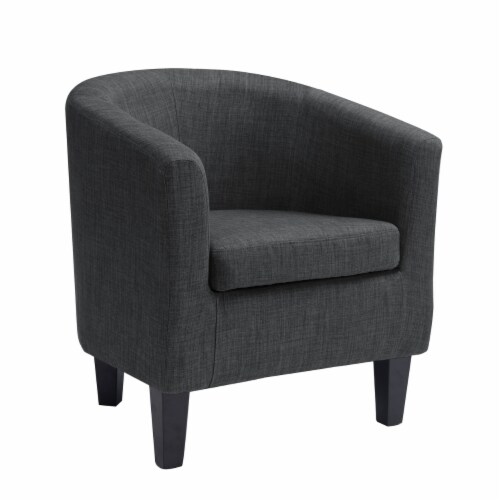 Dark grey tub chair discount