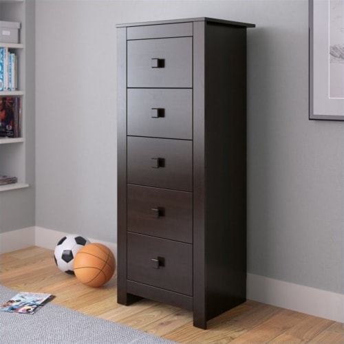 Espresso tall dresser discount