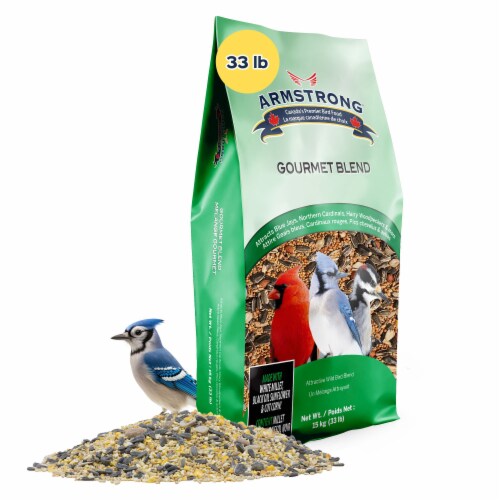 Armstrong Wild Bird Food Gourmet Bird Seed Blend, 33lbs, 1 Mariano’s