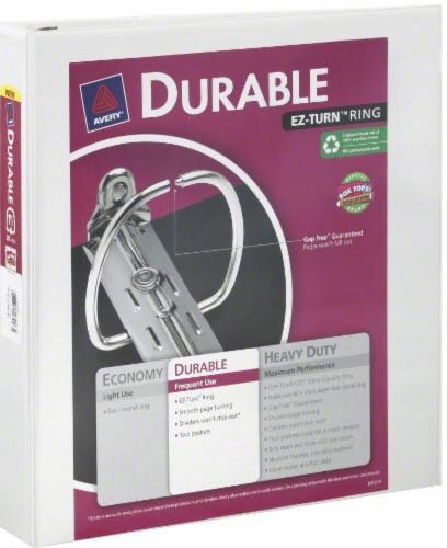 Avery Durable Clear Cover 1.5 Inch Binder - Assorted Perspective: front
