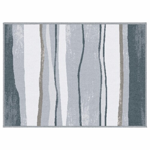 Korhani Montgomery Lawson Rug with Antimicrobial Protection Perspective: front