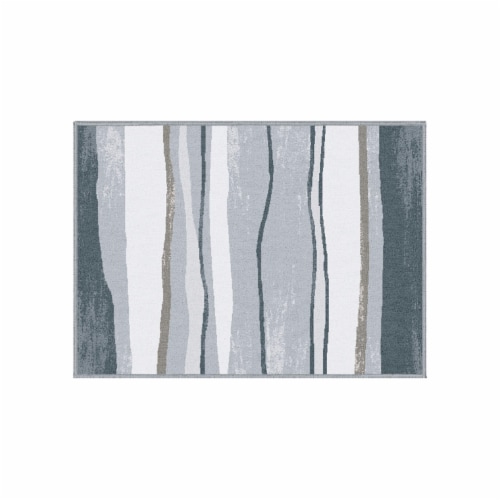 Korhani Montgomery Lawson Accent Rug with Antimicrobial Protection Perspective: front
