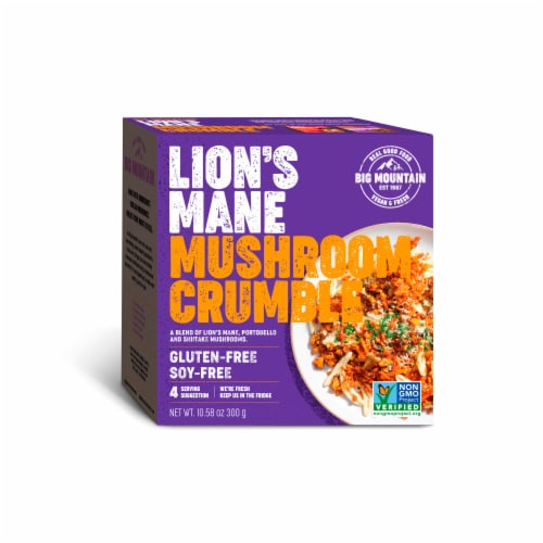Big Mountain Foods Lion's Mane Mushroom Crumble Perspective: front