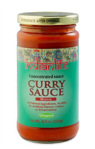 Indian Life Authentic Curry Sauce Perspective: front