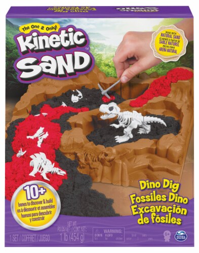 Kinetic Sand™ Dino Dig Playset Perspective: front