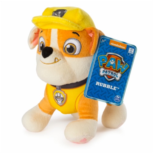 Paw Patrol Rubble Plush Dog, 1 ct - Kroger