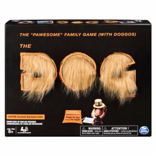 The Dog Game, Hilarious Family Game with Doggos, for Ages 8 and Up Perspective: front
