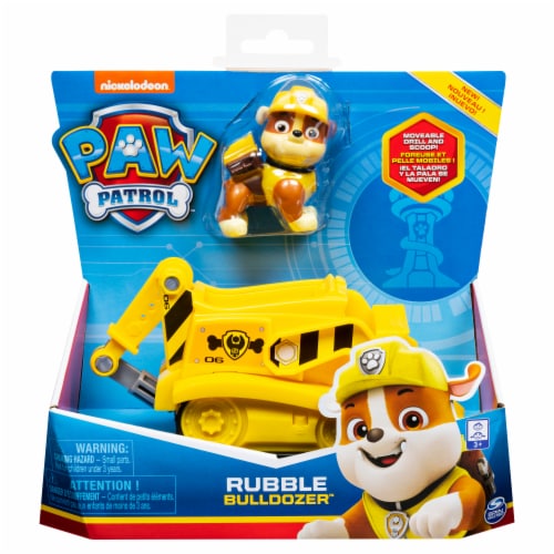 Paw Patrol Vehicle - Rubble Perspective: front