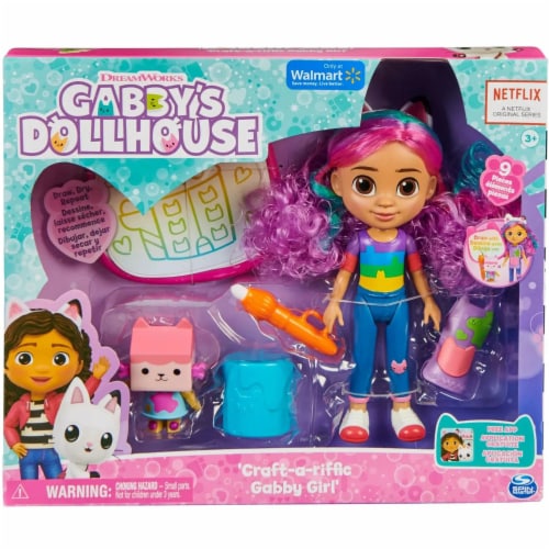 Gabby's Dollhouse Craft-a-riffic Gabby Girl Doll Perspective: front