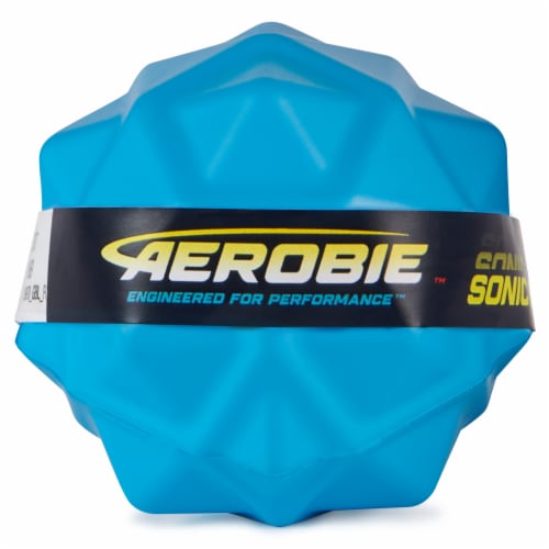 Aerobie Sonic Bounce Ball - Blue Perspective: front