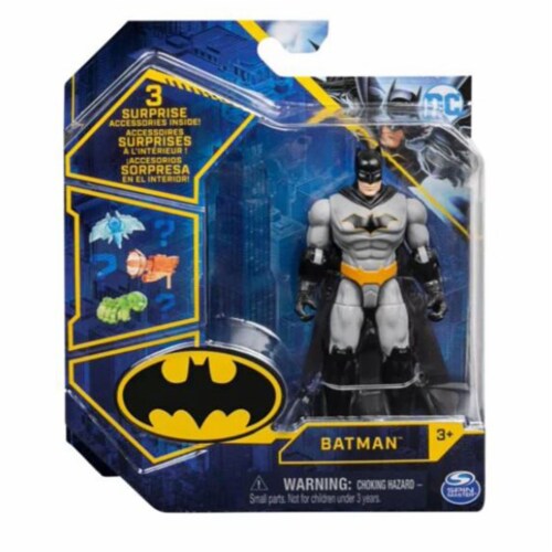 Spin Master DC Batman 4 Inch Action Figure, 1 Unit King Soopers