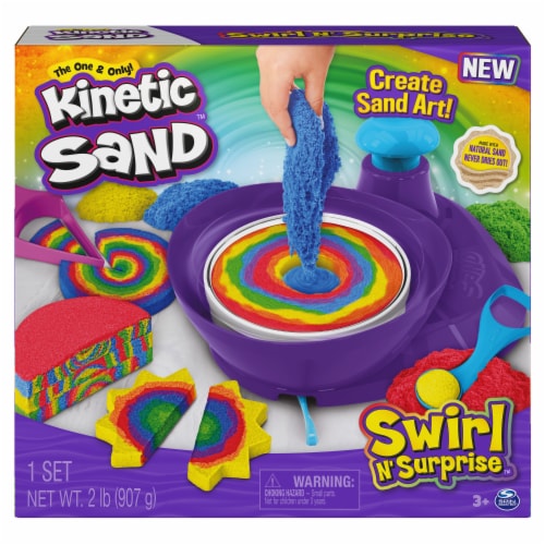 Kinetic Sand Sandisfying Set with Tools