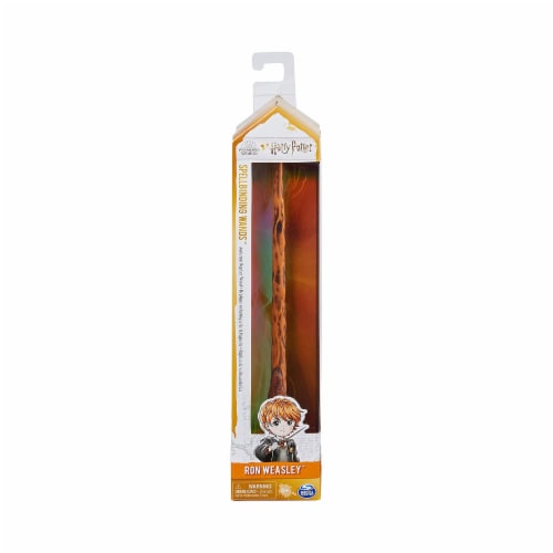 Spin Master Wizarding World Harry Potter Ron Weasley Replica Spellbinding Wand Perspective: front