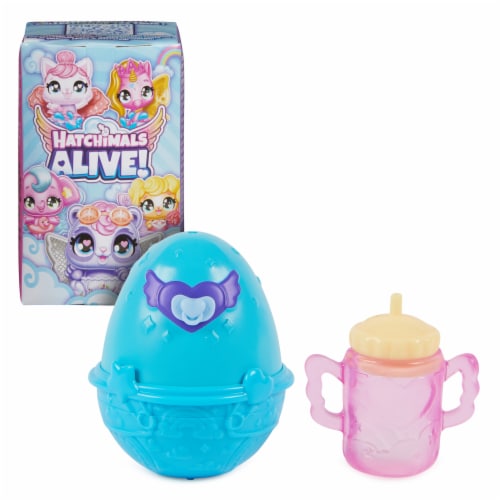 Hatchimals Alive Surprise Mini Figures Toy in Self-Hatching Egg Perspective: front