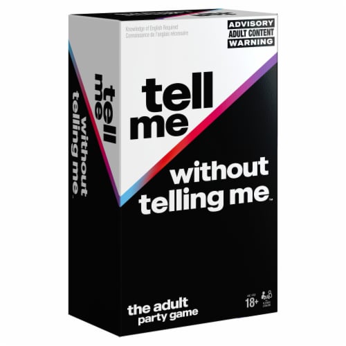Tell Me Without Telling Me The Adult Party Game Perspective: front