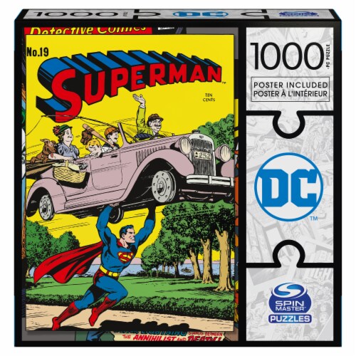 Spin Master™ DC Comics Superman Puzzle Perspective: front