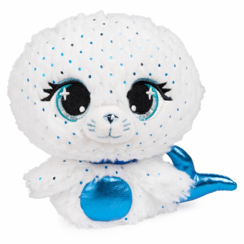 GUND® PLushes Pets™ Gem Stars Collection Lucille Warf™ Seal Stuffed Animal Perspective: front