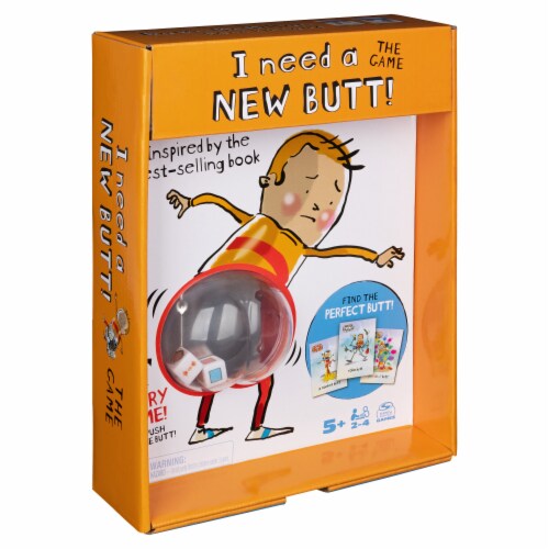 I Need a New Butt! Board Game Perspective: front