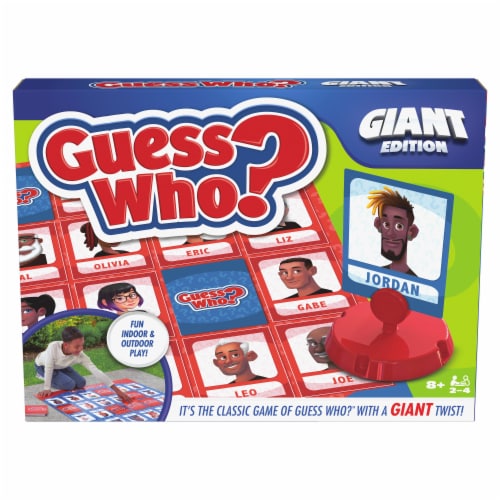 Guess Who? Giant Edition Game for Kids Perspective: front