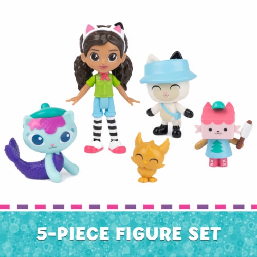 Gabby's Dollhouse Friends Figure Pack Perspective: front