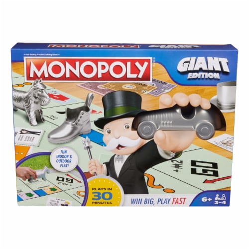 Monopoly® Giant Edition Board Game Perspective: front