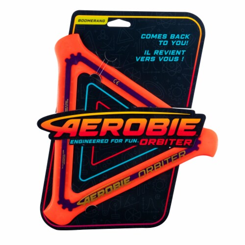 Aerobie Orbiter Boomerang - Orange Perspective: front
