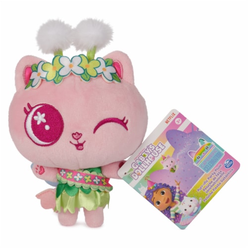 Gabby's Dollhouse Celebration Series Kitty Fairy Purr-ific Party Plush Perspective: front