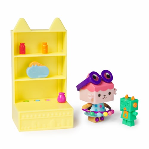 DreamWorks Gabby's Dollhouse Bobble Kitty Baby Box Crafty Pack Perspective: front