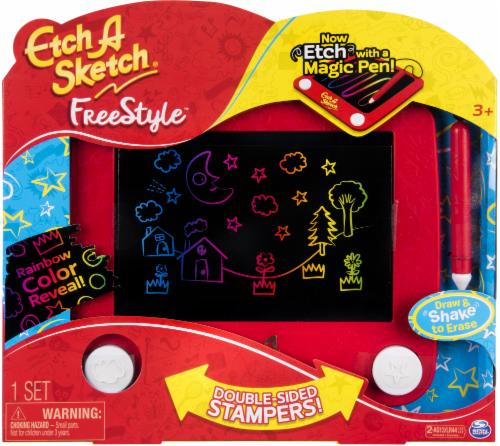 Spin Master Etch A Sketch Freestyle Drawing Pad - Red, 1 ct