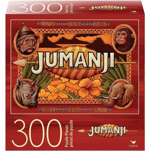 Jumanji 300 Piece Puzzle - Red Box Perspective: front