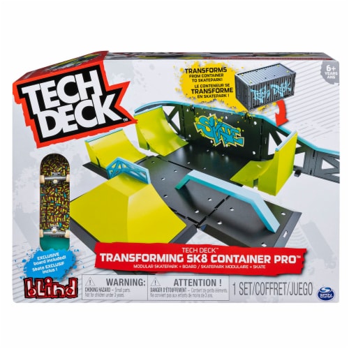 Spin Master Tech Deck Transforming SK8 Container Playset 1 ct QFC