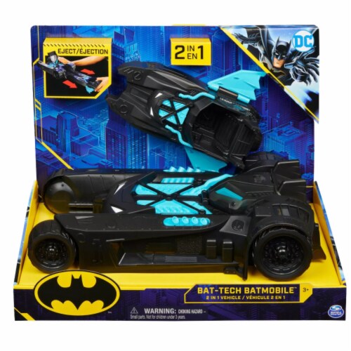 Spin Master Batman Bat-Tech Batmobile 2-In-1 Vehicle Perspective: front