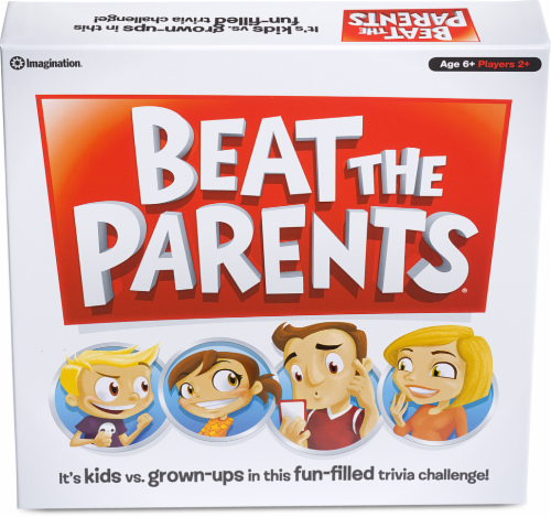 Spin Master Beat the Parents Board Game Perspective: front