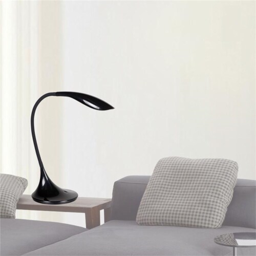 Rylie 15.8” LED DESK LAMP-black Perspective: front