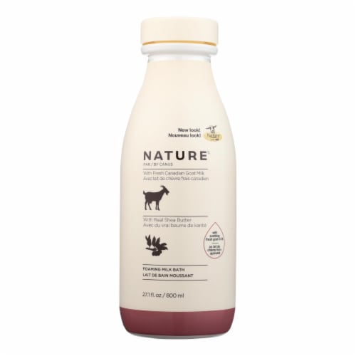Nature By Canus Shea Butter Foaming Milk Bath Perspective: front